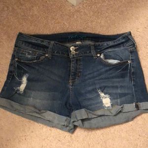 Jean shorts
